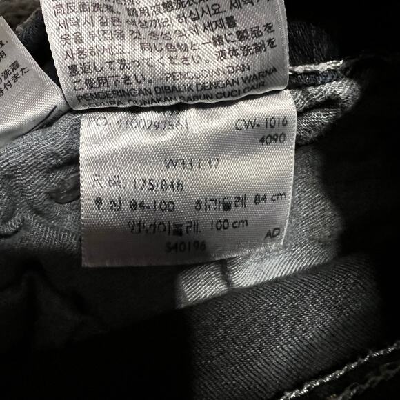 Levi's 505 Jeans Mens 33 x32 Straight Fit Blue Denim - Picture 7 of 11